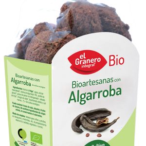 Galletas Artesanas con Algarroba Bio, 250 g