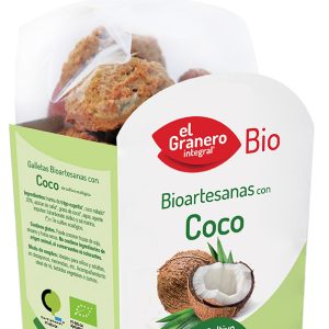 Galletas Artesanas con Coco Bio, 220 g