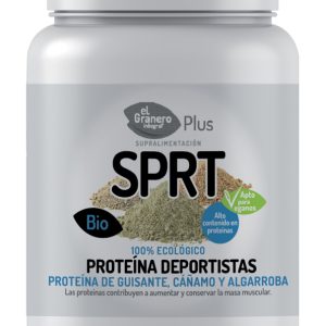 Deportistas (Proteína de Guisante, Algarroba y Cáñamo) Bio, 600 g