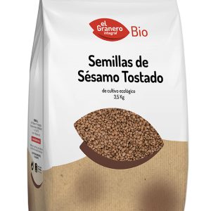 Semillas de Sésamo Tostado Bio, 3,5 Kg