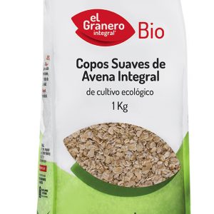 Copos Suaves de Avena Integral Bio, 1 Kg