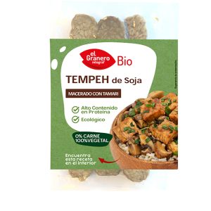 Tempeh de Soja Macerado con Tamari Bio, 170 g