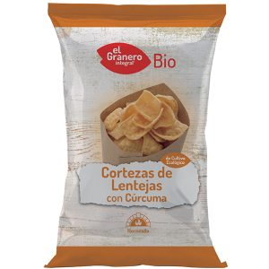 Cortezas de Lentejas con Cúrcuma Bio, 65 g