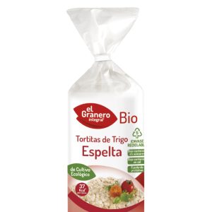 Tortitas de Trigo Espelta Bio, 108 g