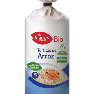 Tortitas de Arroz Bio, 115 g