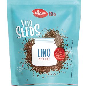 Vitaseeds Lino Molido Bio, 300 g
