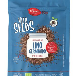 Vitaseeds Lino Germinado Bio, 200 g