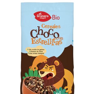 Cereales Choco con Estrellitas Bio, 375 g