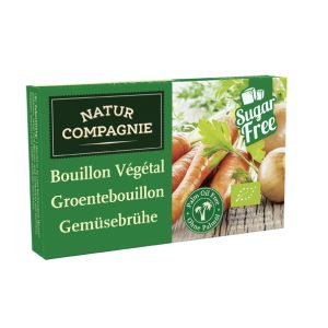 Caldo de Verduras en Pastillas Sin Azúcar Bio, 84 g