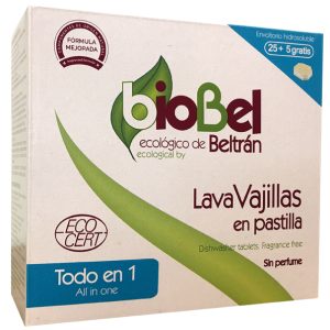 Pastillas para Lavavajillas Bio, 25+5 Und.