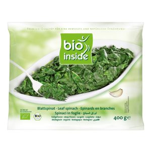 Espinacas en Hoja Bio(C), 400 g
