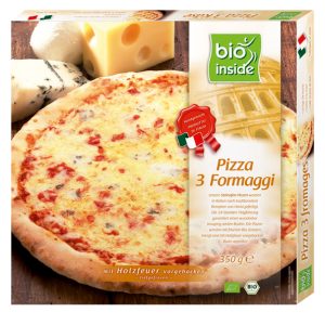 Pizza Tres Quesos Bio(C), 350 g