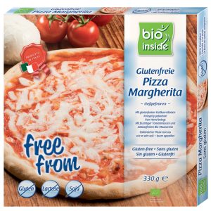 Pizza Margarita Sin Gluten Bio, 330 g