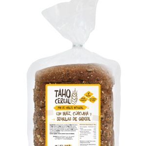 Pan de molde integral con maíz, cúrcuma y pipas de girasol , 400 g