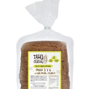 Pan de Molde Integral Omega con Lino, Girasol y Calabaza, 400 g