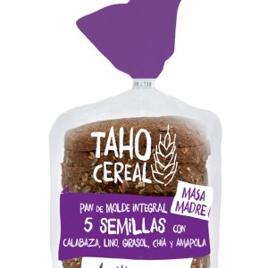 Pan de Molde Integral 5 Semillas con Masa madre Bio, 400 g