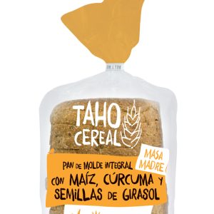 Pan de Molde Integral con Maíz, Cúrcuma y Semillas de Girasol con Mas Bio, 400 g