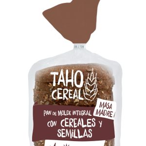 Pan de Molde Integral con Cereales y Semillas con Masa Madre Bio, 400 g