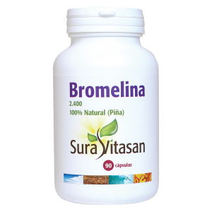 Bromelina 2.400 - 90 cápsulas