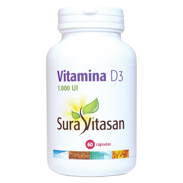 Vitamina D3 - 60 cápsulas