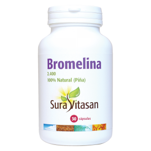 Bromelina 2.400 - 30 cápsulas