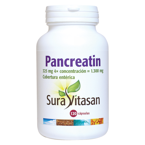 Pancreatin - 120 cápsulas