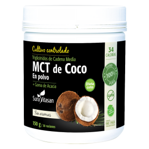 MCT de Coco en Polvo - 150 gramos