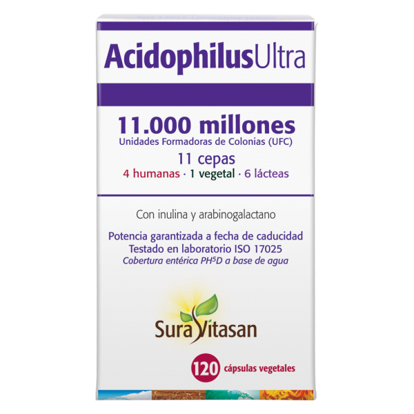 Acidophilus Ultra - 120 cápsulas